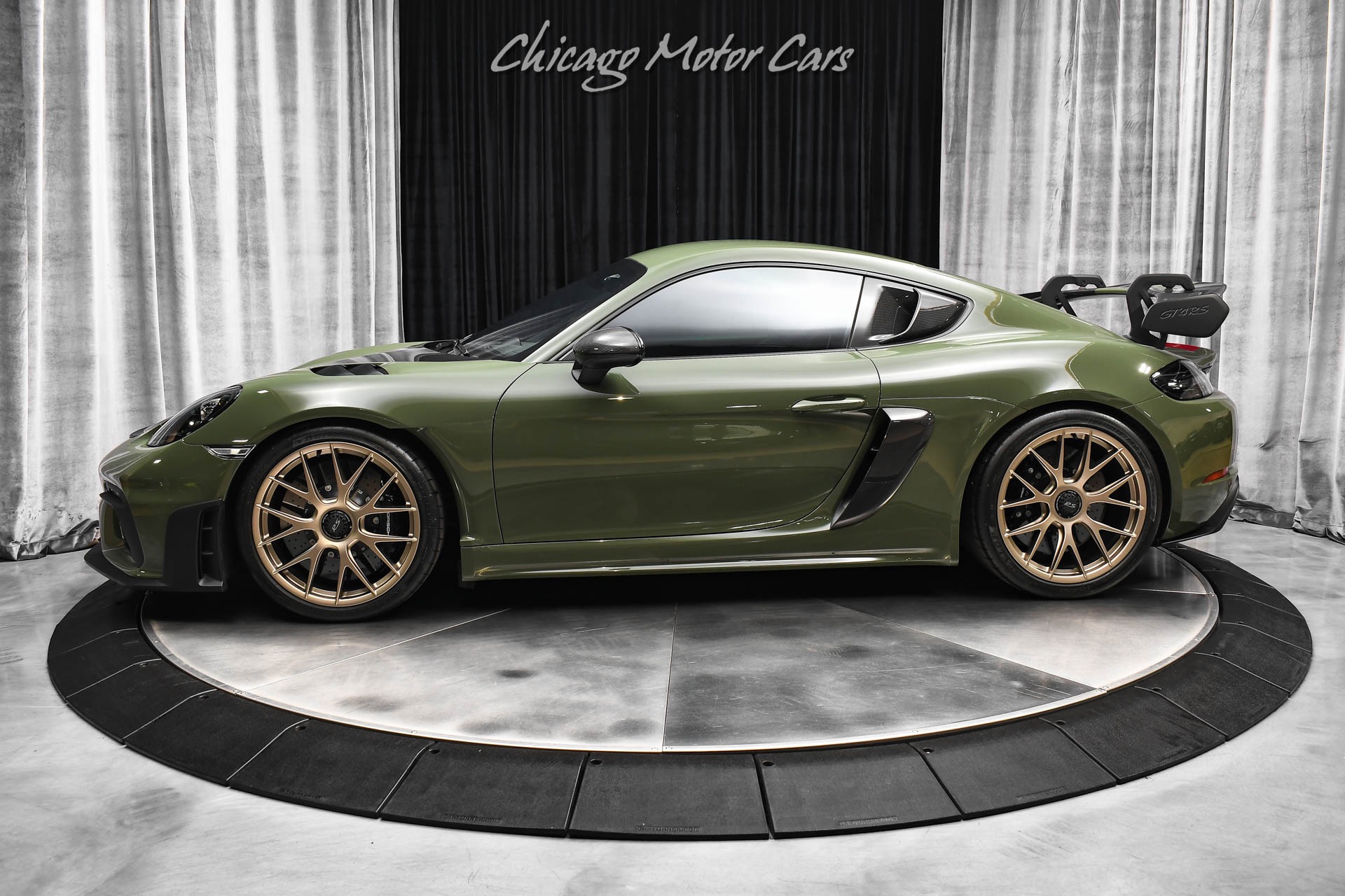 Used 2023 Porsche 718 Cayman GT4RS Sonderwunsch PTS Nato Olive